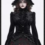 Fashion Constance Velvet Blouse