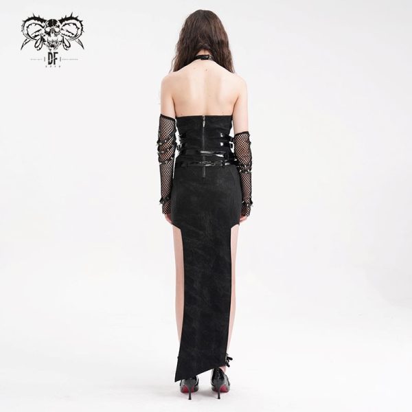 Devil Fashion Tara Sides Split Dress