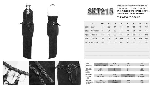 Devil Fashion Tara Sides Split Dress