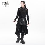 Devil Fashion Ivar Post-Apocalyptic Open Kilt Skirt With Straps