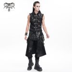 Devil Fashion Ivar Post-Apocalyptic Open Kilt Skirt With Straps