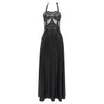 Devil Fashion Satania Chain Maxi Dress