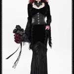 Devil Fashion Filthy Confession Gothic Dress With Veil