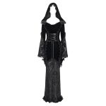 Devil Fashion Filthy Confession Gothic Dress With Veil