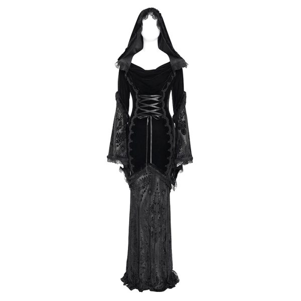 Devil Fashion Filthy Confession Gothic Dress With Veil