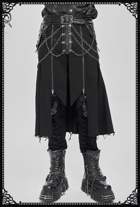 Devil Fashion Oberon Chain Kilt
