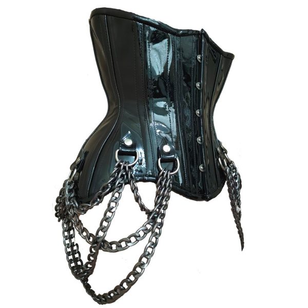 SaiSai Damned Chains PVC Under-bust Corset