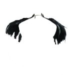 Sai Sai Skull and Feather Shrug