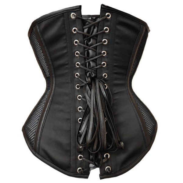 Saisai Kali PU & Fishnet Underbust