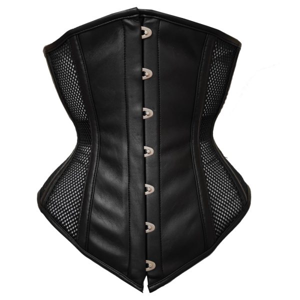 Saisai Kali PU & Fishnet Underbust