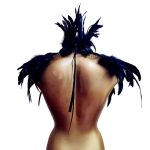 SaiSai Fiona Feather Shoulder Piece