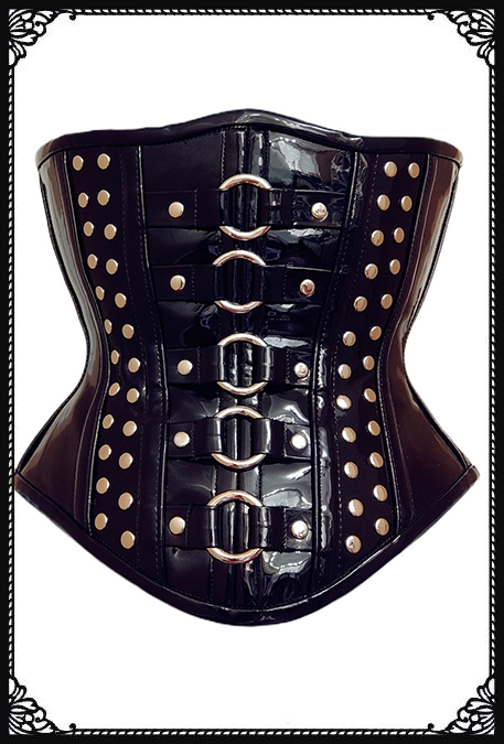 SaiSai Katrina PVC Black Corset
