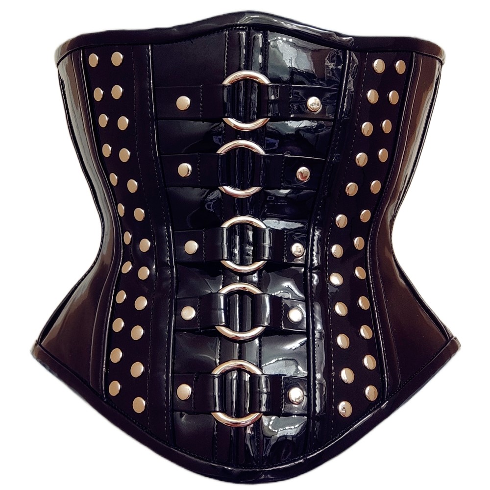 SaiSai Katrina PVC Black Corset