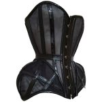 SaiSai Cage Me Sheer PVC Corset With Hip Panel