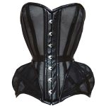 SaiSai Cage Me Sheer PVC Corset With Hip Panel