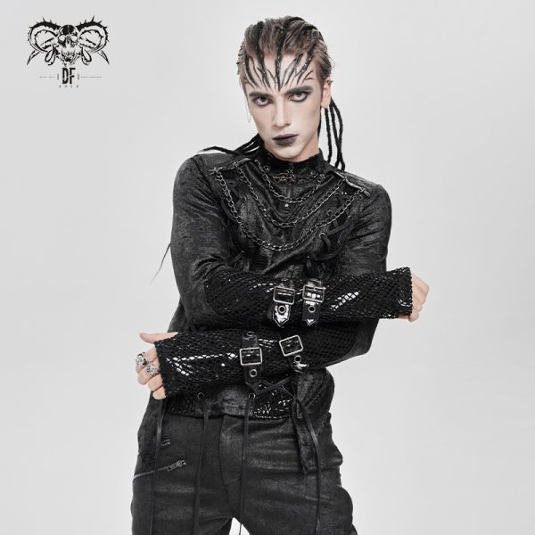 Devil Fashion Jett Pentagram Chain Top
