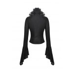 Dark In Love Alina Victorian Collar Gothic Bell Sleeves Top