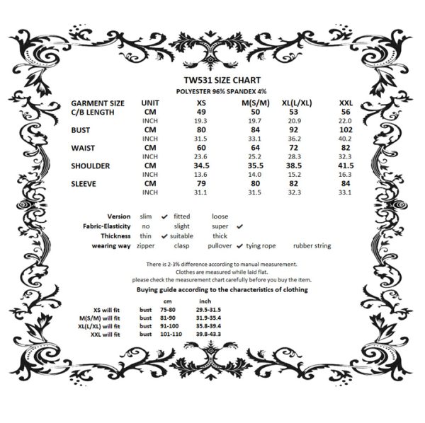 Dark In Love Alina Victorian Collar Gothic Bell Sleeves Top