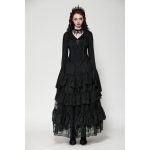 Dark In Love Alina Victorian Collar Gothic Bell Sleeves Top