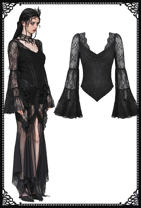 Dark In Love Blaire Lace Blouse