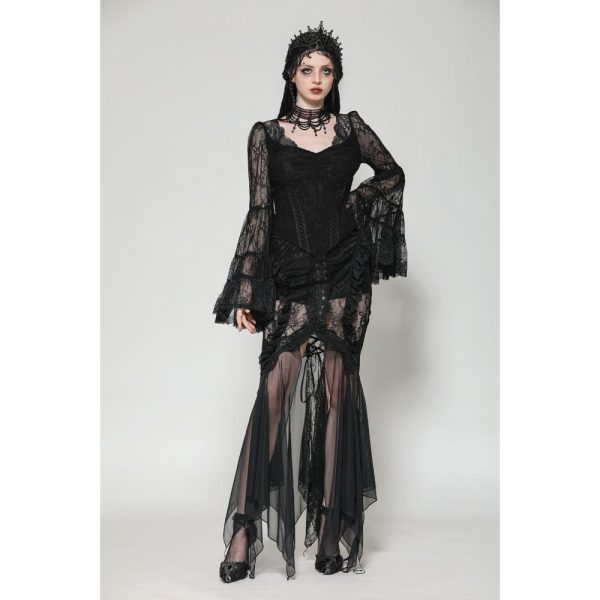 Dark In Love Blaire Lace Blouse