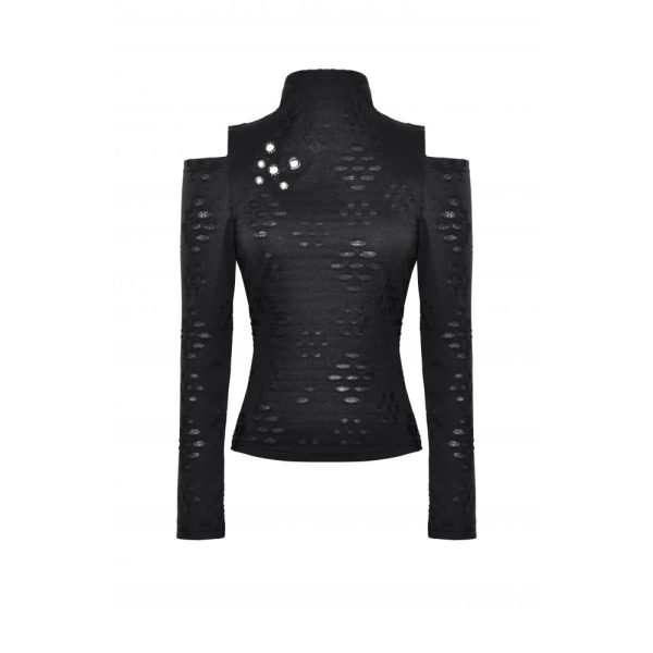 Dark In Love Omen Open Back Detail Top