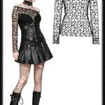 Dark In Love Enchantress Fishnet Gothic Top