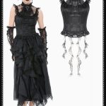 Dark In Love Arabelle Ruffle Gothic Top