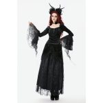 Dark In Love Layla Velvet Long Sleeve Lace Top