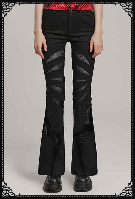 Punk Rave Disorder Flare Pants