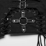 Punk Rave Infernal Lace Up Shorts