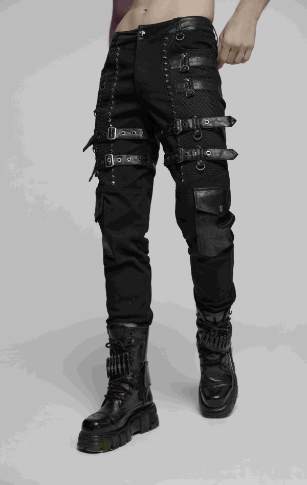 Punk Rave Edward Buckles Gothic Trousers