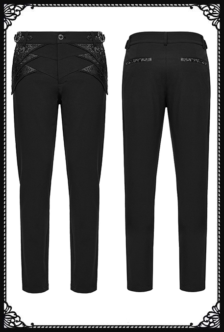 Punk Rave Damarius Gothic Man Trousers