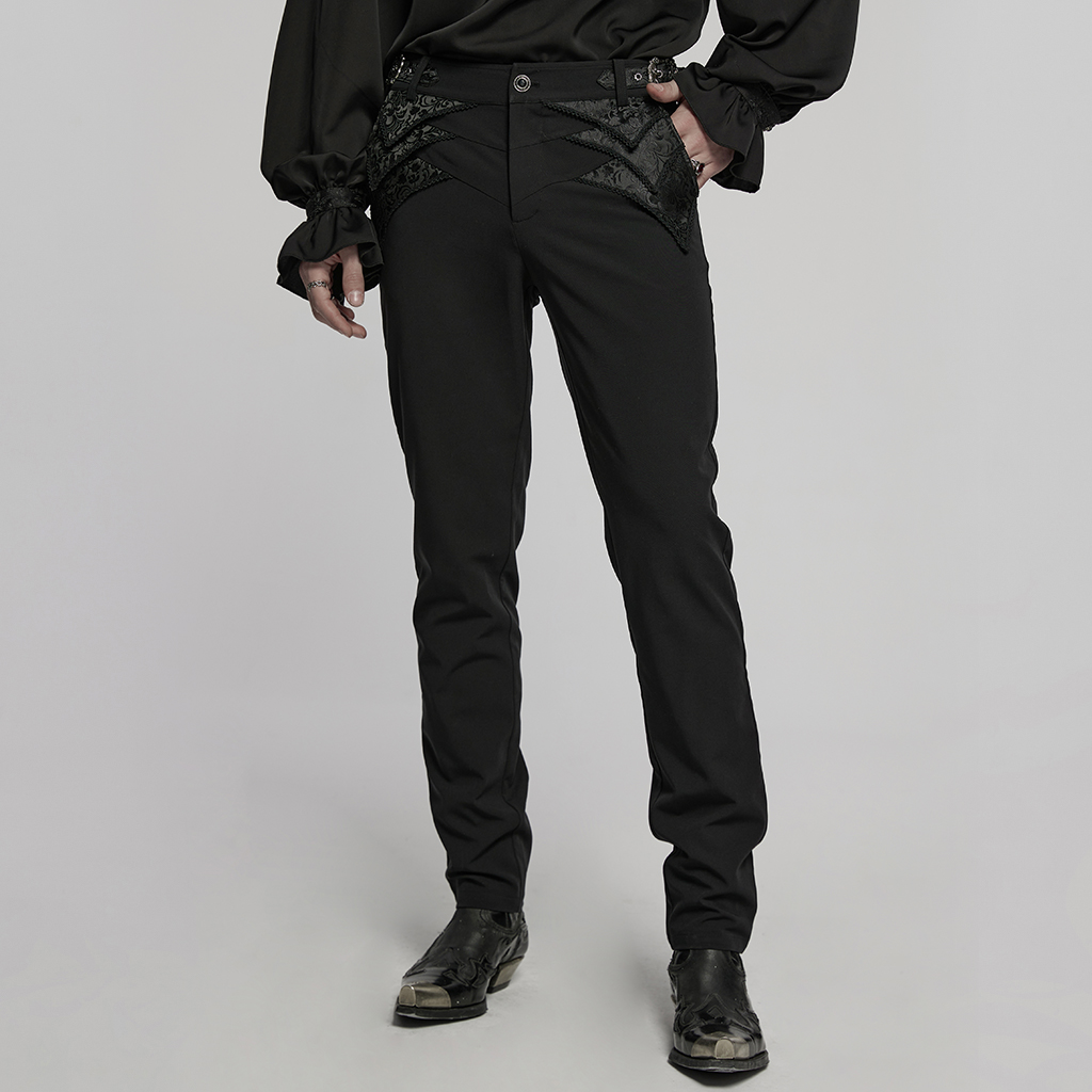 Punk Rave Damarius Gothic Man Trousers