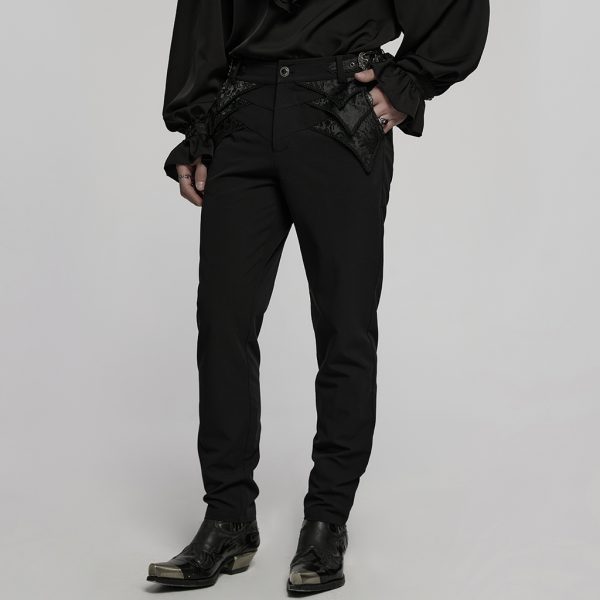 Punk Rave Damarius Gothic Man Trousers