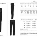 Punk Rave Damarius Gothic Man Trousers