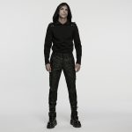 Punk Rave Zane Eyelets Strap Trousers