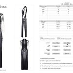 Punk Rave Dark Future Waves Long Dress
