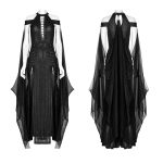 Punk Rave Godiva Long Dress with Cape