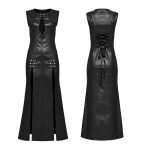 Punk Rave Kadassia Faux Leather Dress