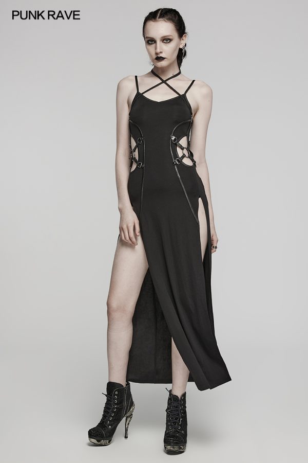 Punk Rave Wild Attraction Split Dress