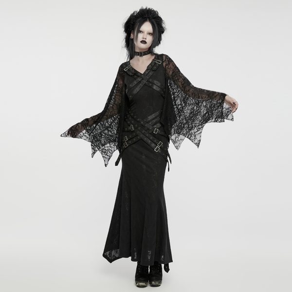 Punk Rave  No Bound Bat Gothic Dress