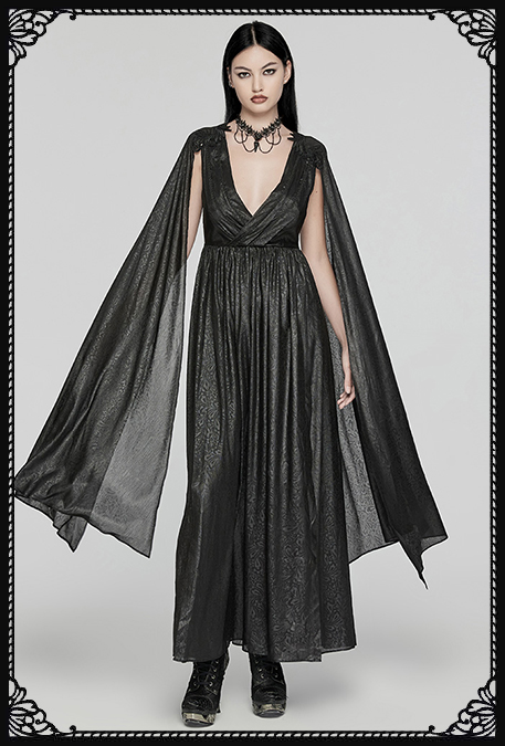 Punk Rave Athina Chiffon Dress