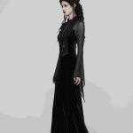Punk Rave Drusilla Embroidered See Through Gothic Dress