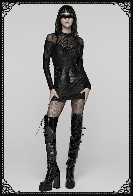 Punk Rave Xanthia Gothic Alien Dress