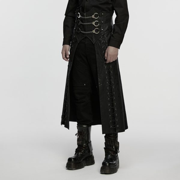 Punk Rave Zayden Hand Cuff Kilt