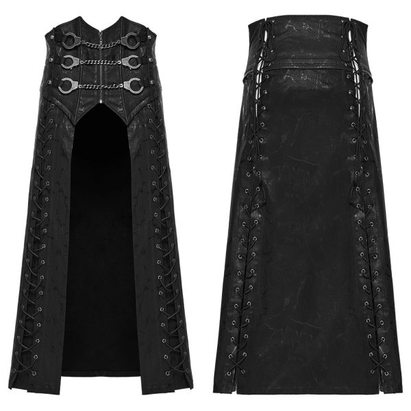 Punk Rave Zayden Hand Cuff Kilt