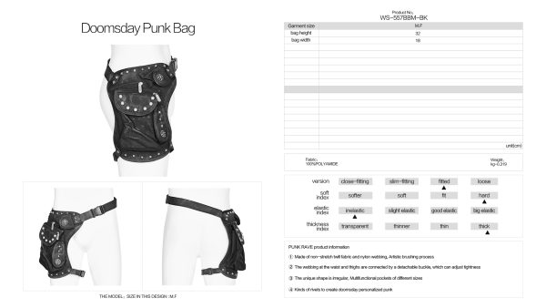 Punk Rave The Last of Us Bumbag