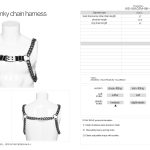 Punk Rave Guardian Chain Harness