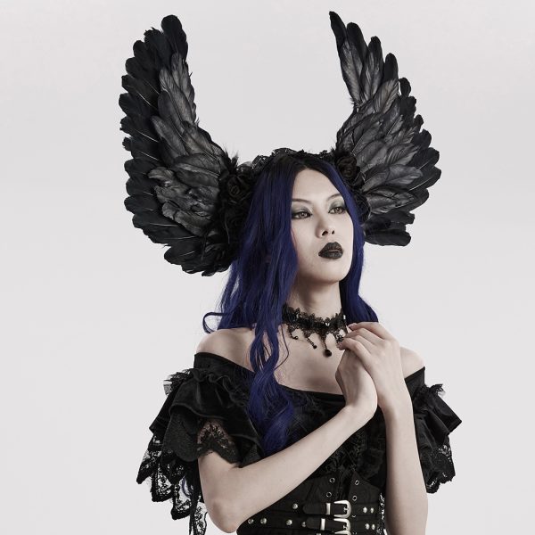 Punk Rave Samael Wing Headdress
